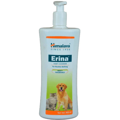 Himalaya Erina Coat Cleanser Shampoo for Dogs and Cats