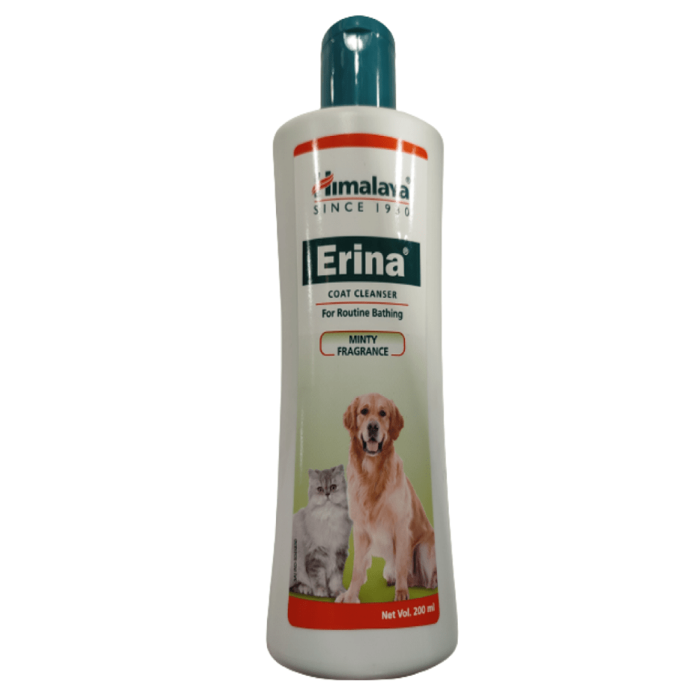 Himalaya Erina Coat Cleanser Shampoo for Dogs and Cats