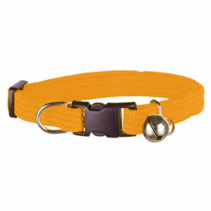 Trixie Elastic Collars with Bell for Cats (Orange)