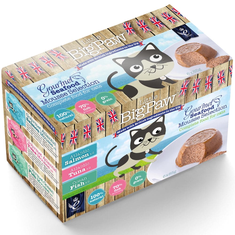 Little Big Paw Gourmet Seafood Mix Cat Wet Food