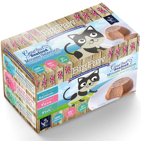 Little Big Paw Gourmet Seafood Mix Cat Wet Food