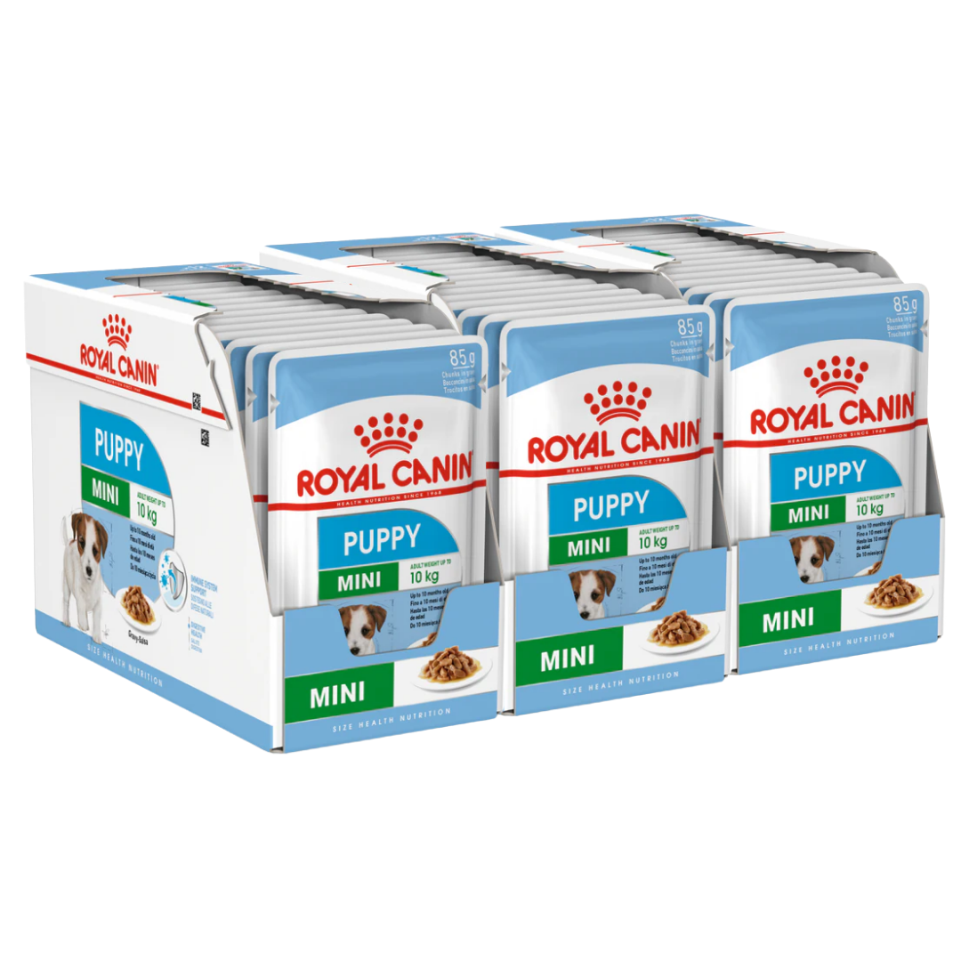 Royal Canin Mini Puppy Gravy Dog Wet Food