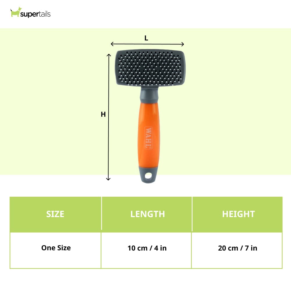 Wahl Premium Slicker Brush for Dogs (Large,10cm)
