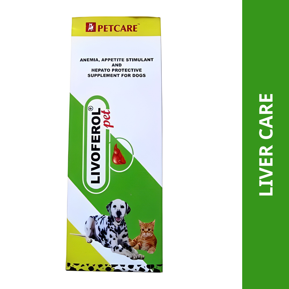 Petcare Livoferol Liver Tonic Appetite Booster for Dogs and Cats