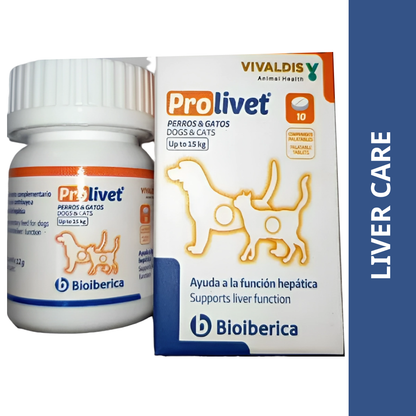 Vivaldis Prolivet Tablet for Medium Dogs and Cats (10 tablets)