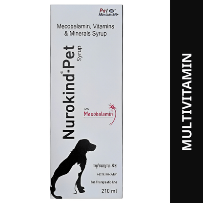 Mankind Nurokind Pet Multi Vitamin Supplement for Dogs and Cats (210ml)