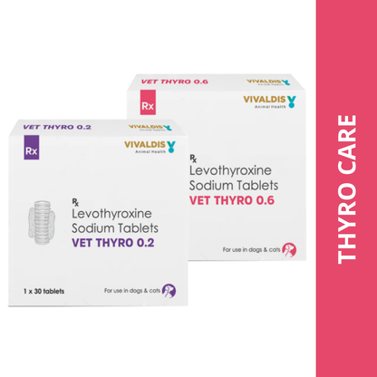 Vivaldis Vet Thyro 0.6 (pack of 10 tablets)