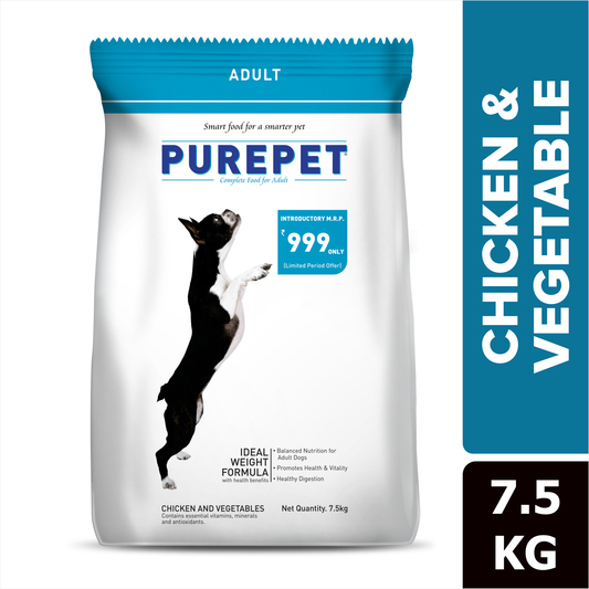 Purepet Chi & Veg Adult 7Kg