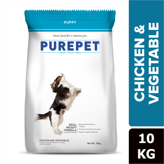 Purepet Chicken & Vegetable Puppy Dry Food