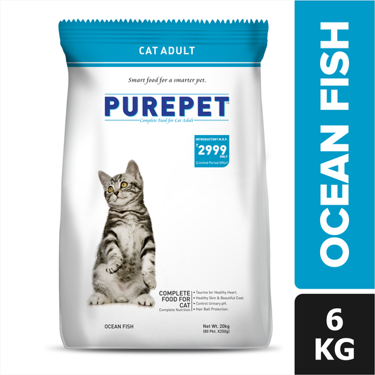Purepet Ocean Fish Adult 6Kg