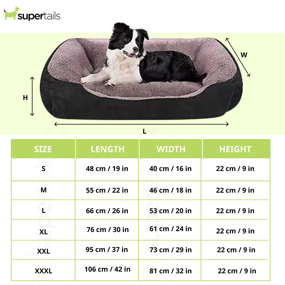 Royal Pets Cart Polyester Reversible Round Shape Bed for Dogs and Cats (Red & Brown)
