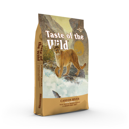 Taste of the Wild Canyon River Feline Recipe with Trout & Smoked Salmon Cat Dry Food