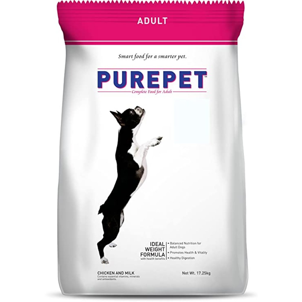 Purepet Chicken & Milk Adult Dry Dog Food