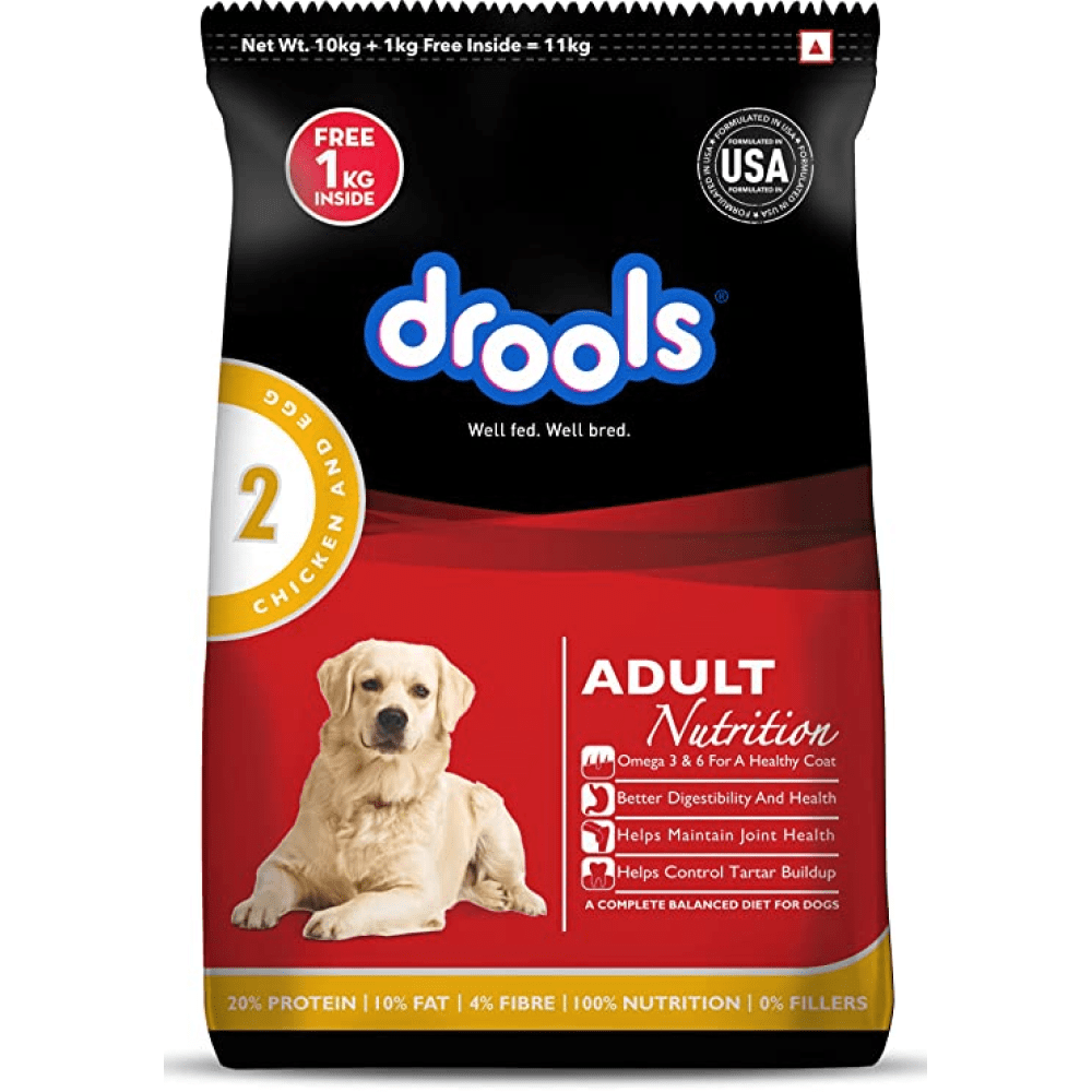 Drools Chicken and Egg Puppy Dog Dry Food