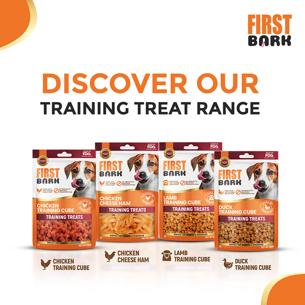 First Bark Chicken Training Cubes Dog Treat