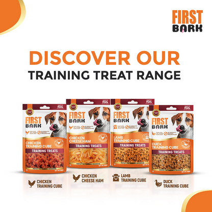 First Bark Chicken Training Cubes Dog Treat
