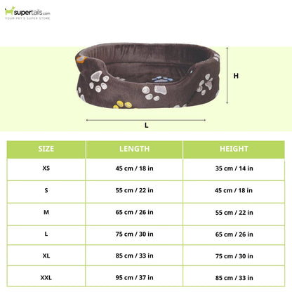 Trixie Jimmy Donut Bed Taupe for Dogs