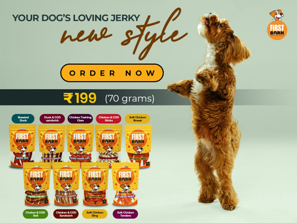 First Bark Chicken Cod Stick Dog Treats