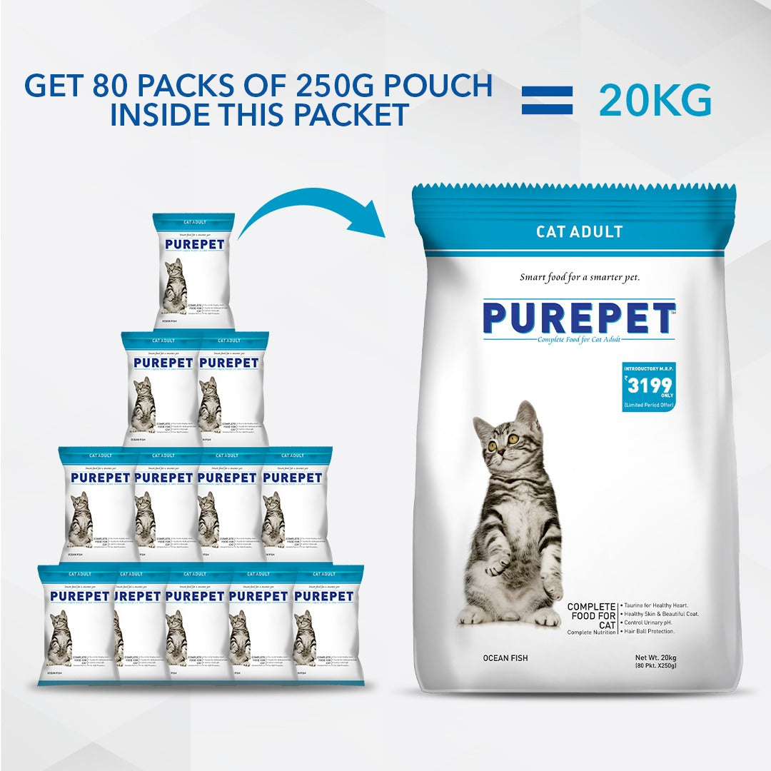 Purepet Ocean Fish Adult 20Kg