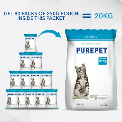 Purepet Ocean Fish Adult 20Kg