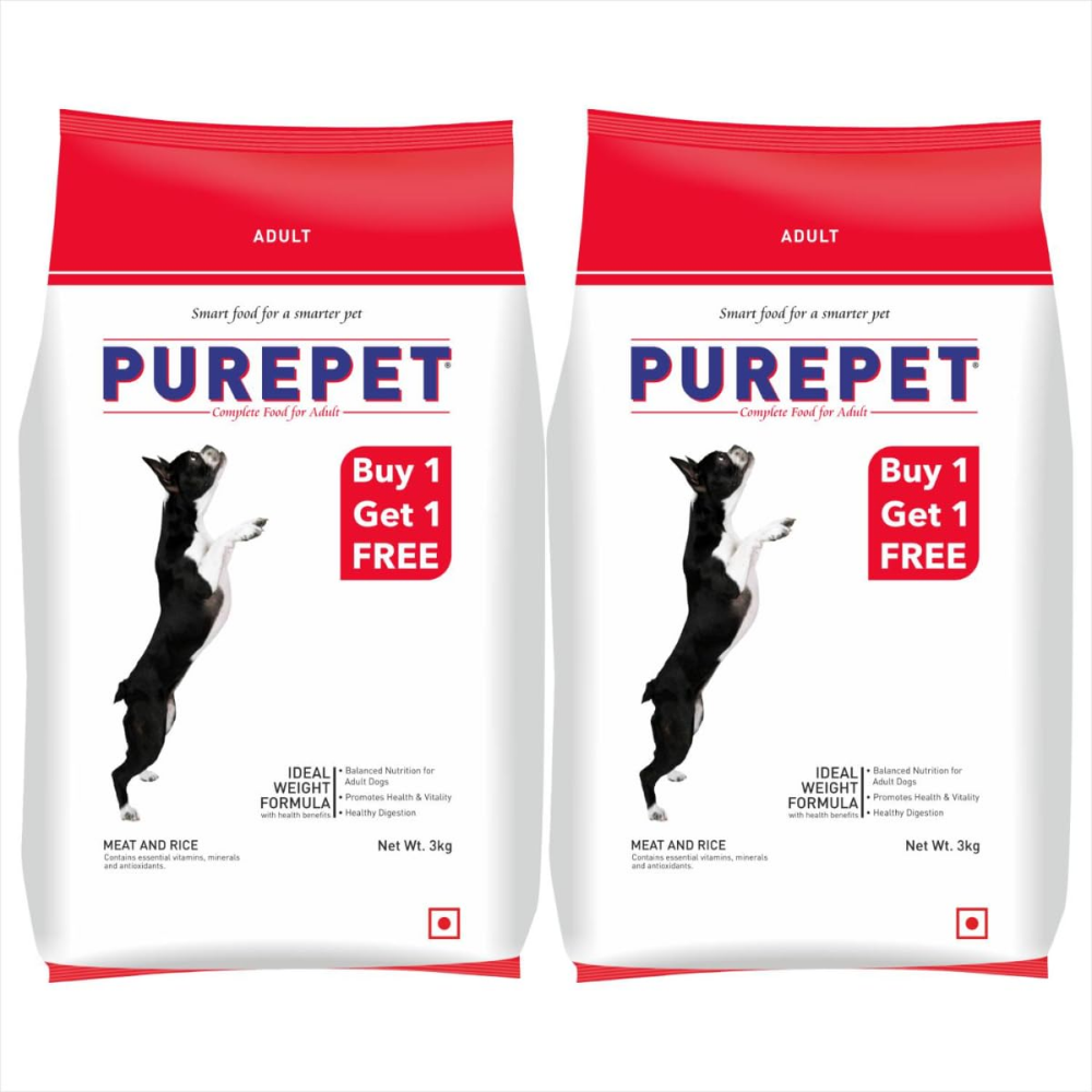 Purepet Meat and Rice Adult Dry Dog Food