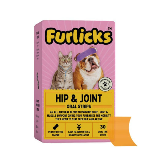 Furlicks Hip & Joint Supplement for Cats & Dogs