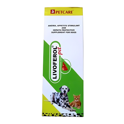 Petcare Livoferol Liver Tonic Appetite Booster for Dogs and Cats