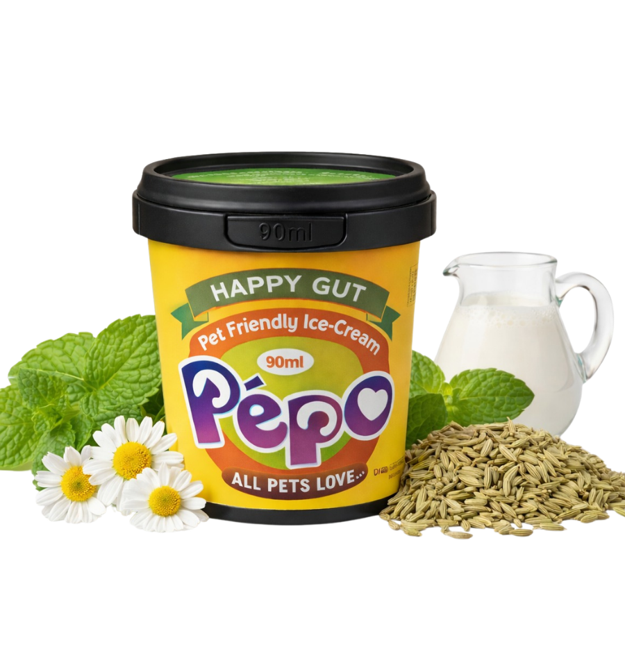 Pepo Ice-cream for dogs & cats - Healthy Gut